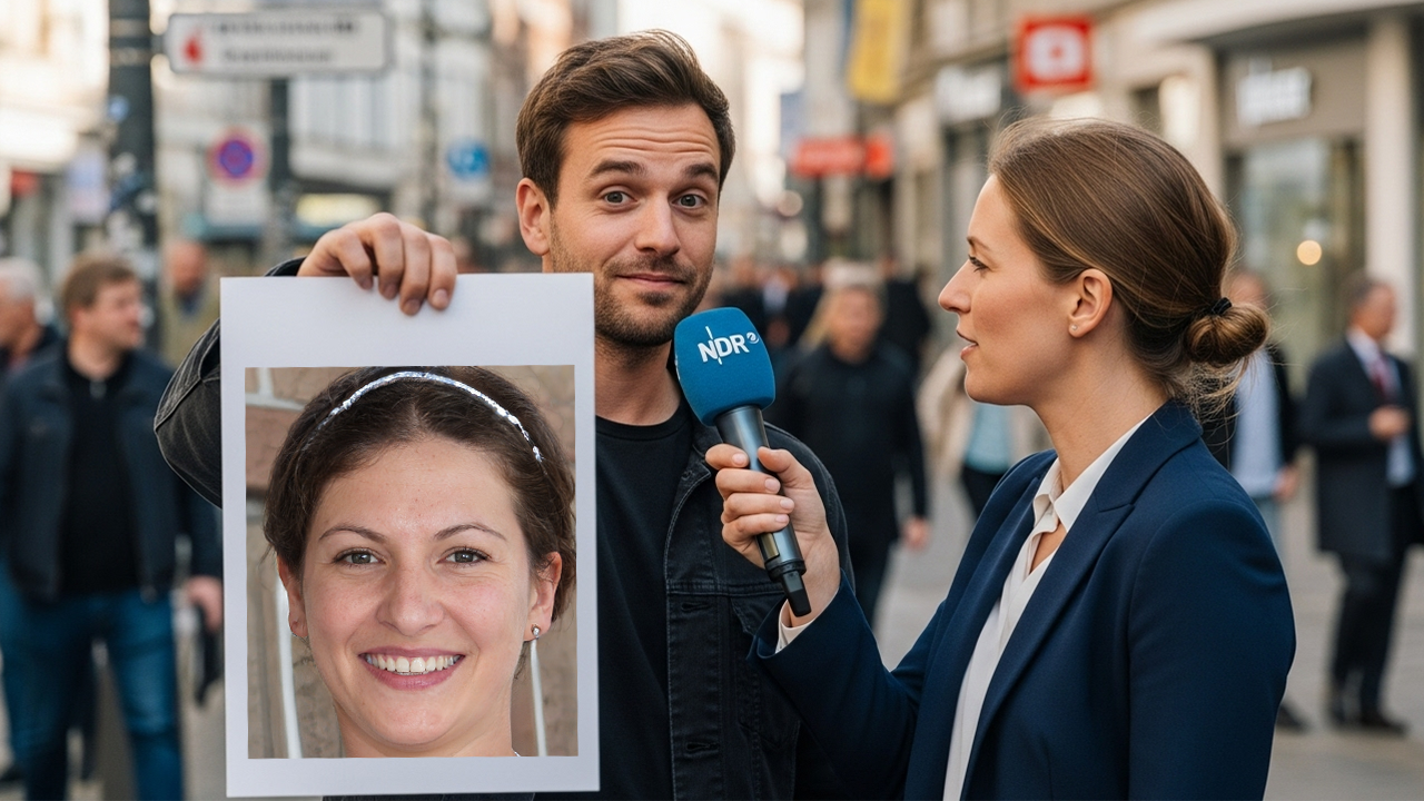 Straßenumfrage Gruß (Deutsch)