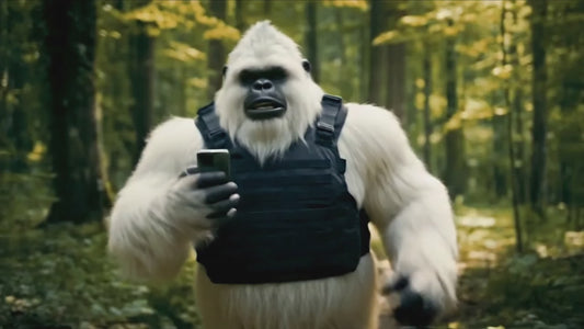 Militär Yeti Gruß (Deutsch)