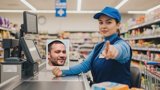 Supermarkt Gruß (Deutsch)