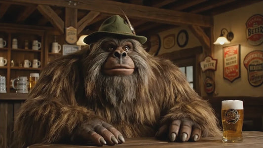 Bier Yeti Gruß (Deutsch)