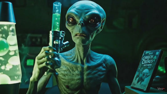 Alien Junkie Gruß (Deutsch)